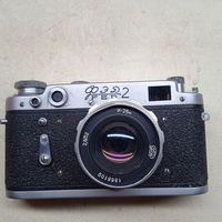 Фотоаппарат Фэд 2. Чехол. Индустар. СССР