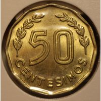 Уругвай 50 сентесимо 1981 год