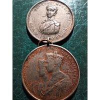 Медали 2 шт Англия
