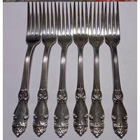 Вилки набор Мельхиор СССР 6 штук