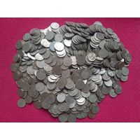 Лот 10 копеек СССР. Вес 1 кг. 850 грамм. 1961-1991 гг.