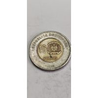 Доминиканская республика 10 песос 2008
