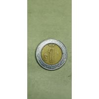 Мексика 1 цент 1998