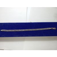 Серебряный браслет Италия , 925 проба .