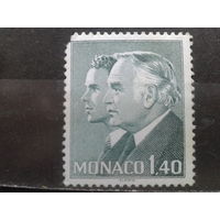 Монако, 1981. Князь Ренье III и принц Альберт**