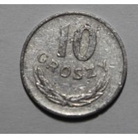 Польша, 10 грошей, 1977 год