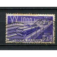 Италия - 1953 - Гоночные автомобили - [Mi. 881] - полная серия - 1 марка. Гашеная.  (Лот 49Gi)-T2P34