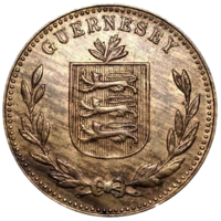 БЕЙЛИВИК ГЕРНСИ. 8 ДУБЛЕЙ 1947.