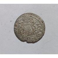 Солiд i Ваза! 1618 Сигизмунд III, Вильно. Лист в конце легенды на реверсе. Редкий