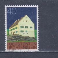 [2459] Лихтенштейн 1978. Культура.Архитектура. Гашеная марка. 3