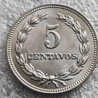 Сальвадор 5 сентаво 1972 г.