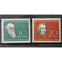 Германия, ГДР 1958 г. Mi.631-632 MNH** полная серия