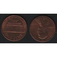 США km201b 1 цент 1992 год (-) (_5 ТОРГ ЛЮБОЙ