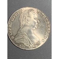 Талер Мария Терезия рестрайк серебро 835
