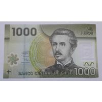 Чили 1000 песо 2020 года UNC