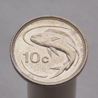 Мальта 10 центов 1986