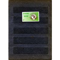 КОНГО( ЗАИР), 1982, Африканский** почтовый союз,  серия 1м чистая,