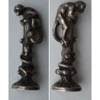 Печать дворянина XIX век Европа 800 Серебро