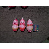 ЛОТ ЕЛОЧНЫХ ИГРУШЕК.