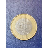 Венгрия 200 форинтов 2009 г
