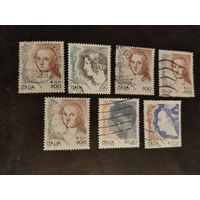 Италия 1998-2002 7 м известные женщины Италии