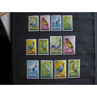 Бурунди. Прицы, 12 марок.  1965 г. 2 фото. см. условие.