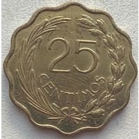 Парагвай 25 сентимо 1953 г.