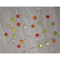 Елочная гирлянда СССР картонаж РЕДКОСТЬ