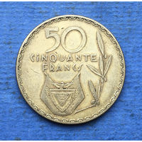 Руанда 50 франков 1977
