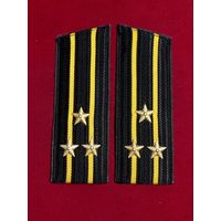 Погоны на китель капитана 1 ранга ВМФ СССР