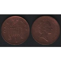 Великобритания _km935a 1 пенни 1996 год (обращ) (nf02