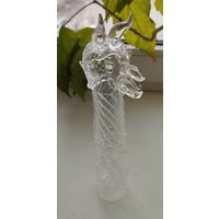 Фужер "на посошок" Чертик (высота 22 см), Хрусталь