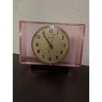 Винтажные настольные механические часы молния .