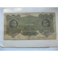 Польша 10000 злотых 1922 год
