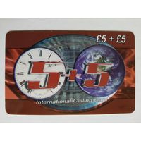 Телефонная карта. Англия