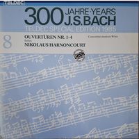 J. S. Bach, Concentus Musicus Wien, Nikolaus Harnoncourt – Ouverturen Nr. 1-4 (Suites) 2LP