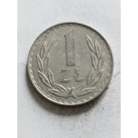 Польша 1 злотый 1977
