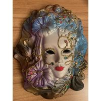 Маска венецианская. Ручная роспись . Италия.