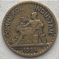 Франция 50 сантимов 1924 г.