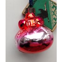 Ёлочная игрушка. Лягушка. М-69.