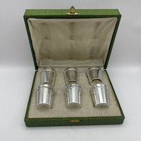 Набор посеребренных рюмок. Бельгия. 3691