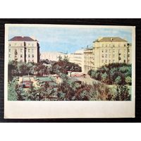Могилев. Улица Мира. Фото Ананьиных. 1963 г. Чистая.