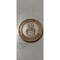 Ямайка 20 доллар 2000