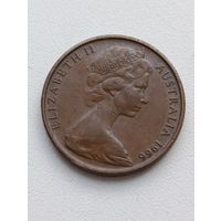 Австралия. 2 цента 1966 года. (4)