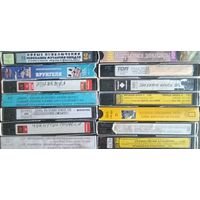 Звёздные врата, Эпидемия, Чокнутый профессор, Правдивая ложь, Майор Пэйн, Няньки, Черепашки ниндзя (Мультфильм), Парк Юрского периода, День Независимости, Рокки, Джуниор. Цена за одну кассету