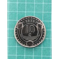 Кюрасао 10 центов 2025 г.