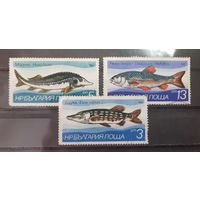 Болгария. 1983 год. Фауна. Рыбы