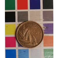 Бельгия 20 франков 1981 BELGIQUE