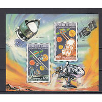 Космос. Джибути. 1984. 1 блок. Michel N бл105 (30.0 е)