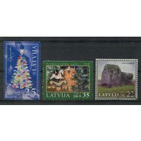 Латвия. 3 марки